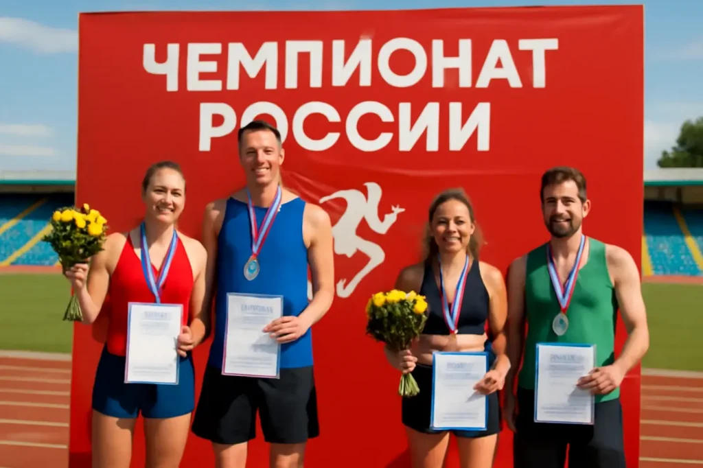 Уральские спортсмены на пьедестале: успехи на чемпионате России по лёгкой атлетике